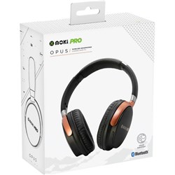 MOKI PRO OPUS HEADPHONES Wireless Bluetooth Black GLD